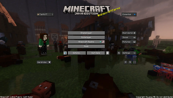 Main menu