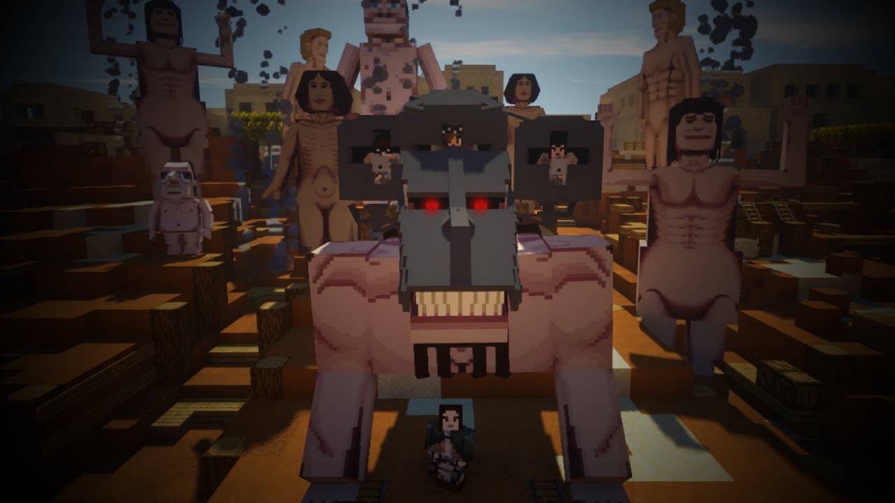 The Cart Titan in Shingeki no Craft