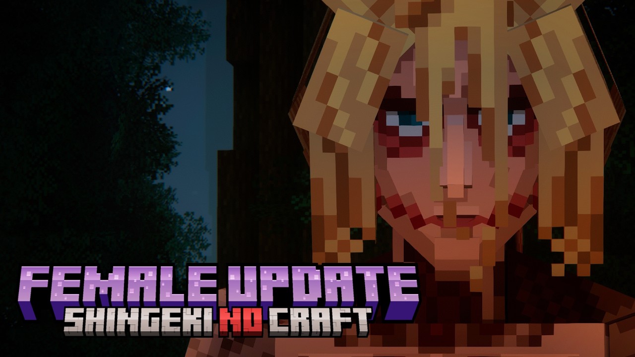 The Female Titan in Shingeki no Craft