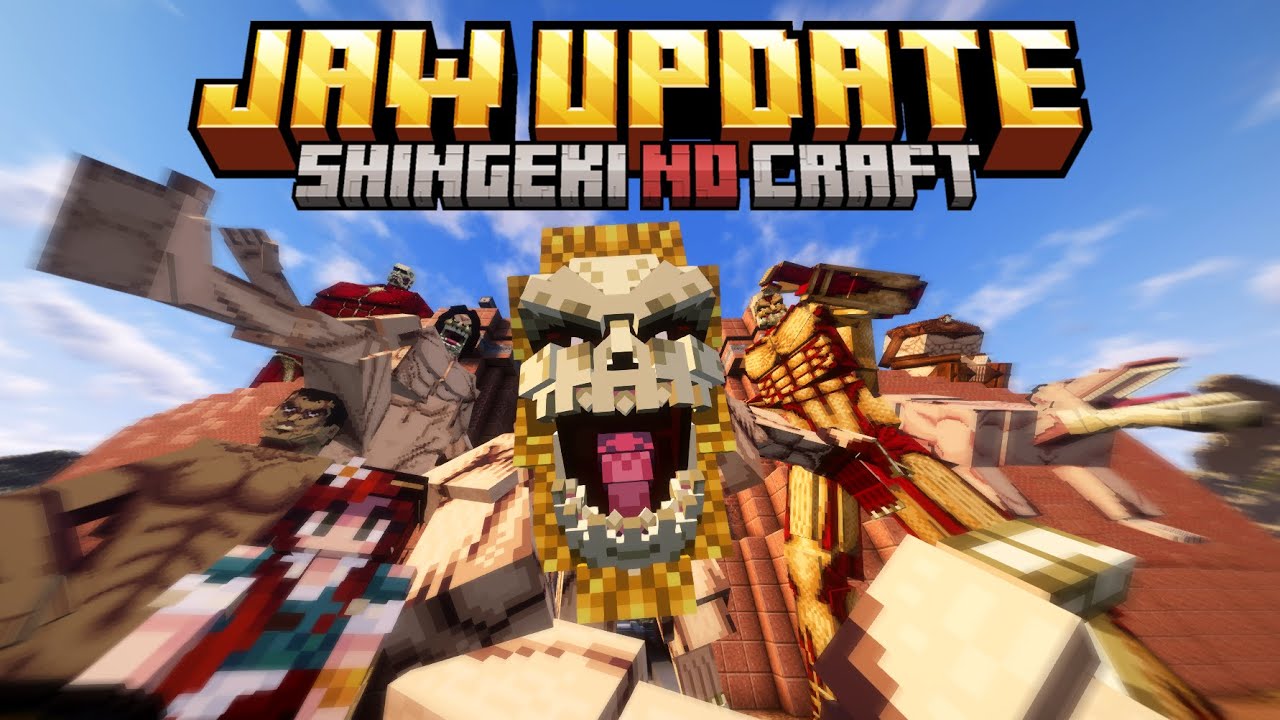 The Jaw Titan in Shingeki no Craft
